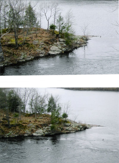 Photographs from the Indian Leap section of the Chicopee River today